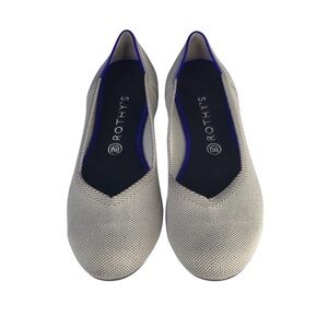 Rothy’s The Flats in Flax Birdseye Size 11.